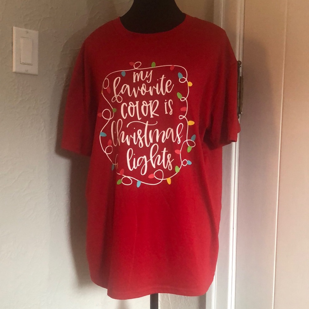 Ladies Holiday Tshirt - Size XXL